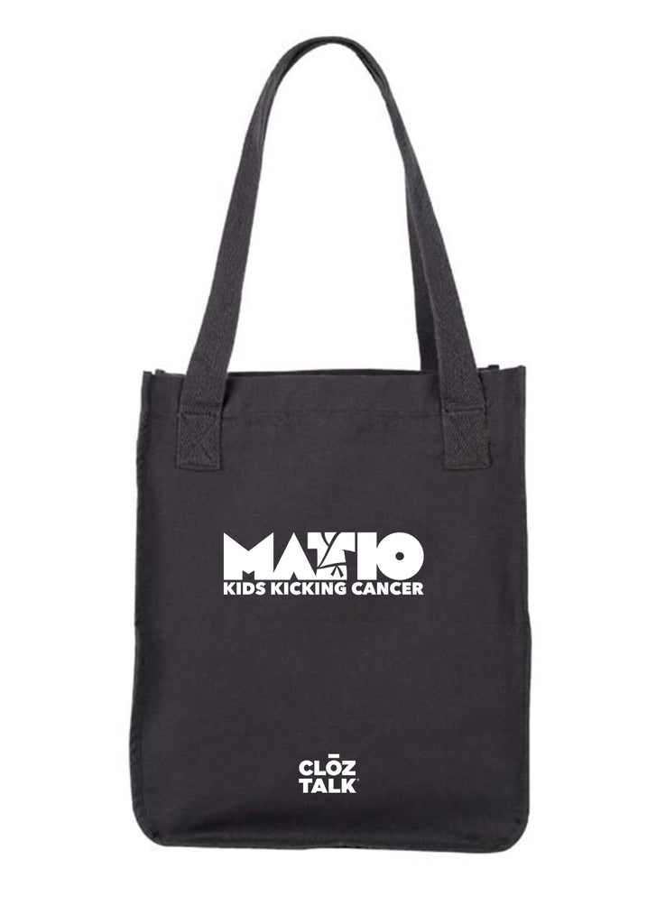 MATIO Kids Kicking Cancer tote bag (black) - front