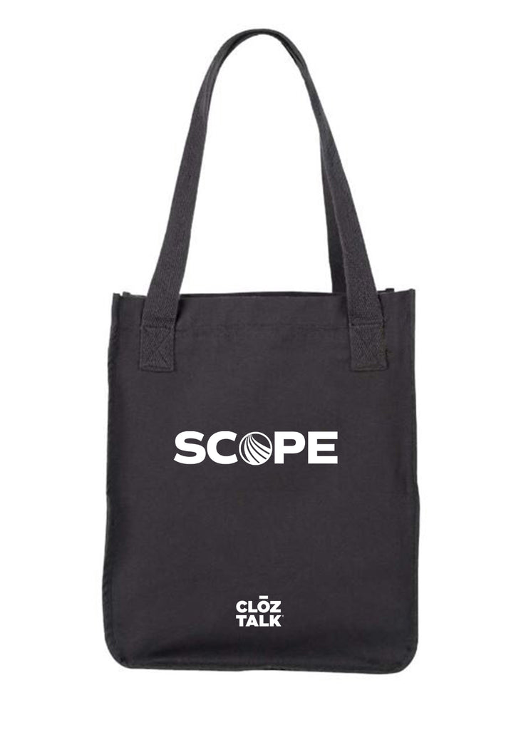 SCOPE tote bag (black) - front