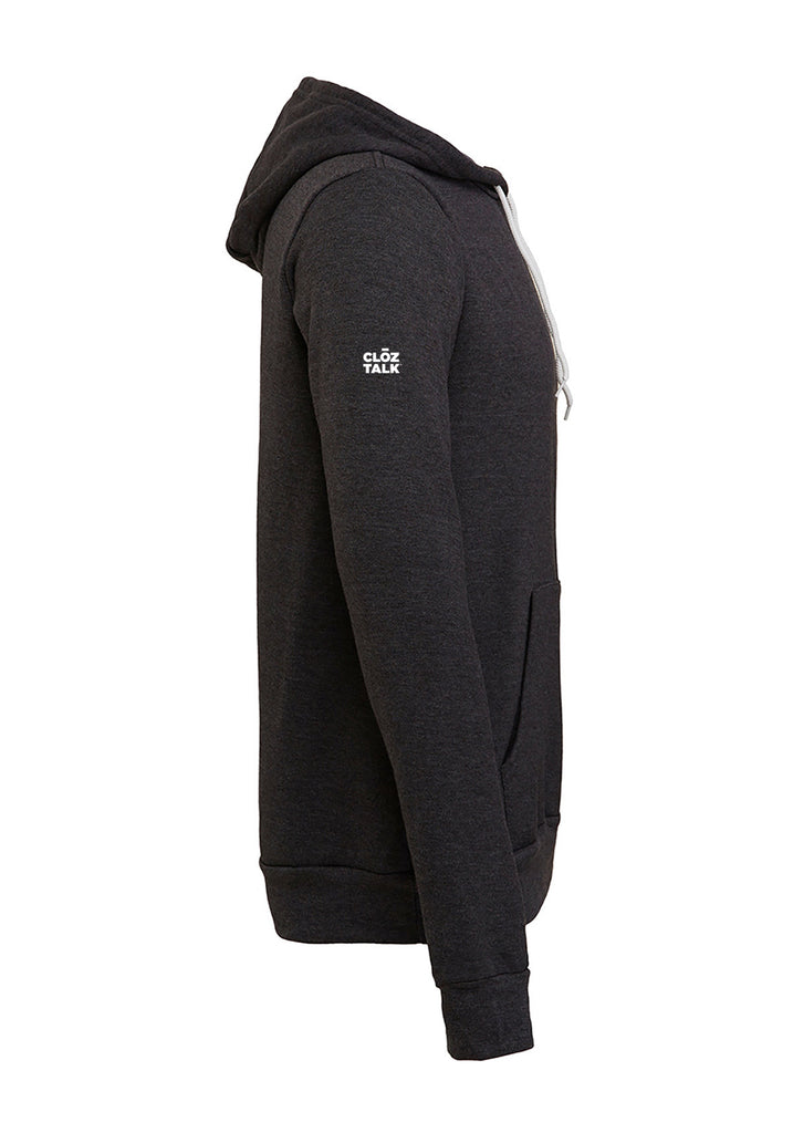 Elijeko Foundation unisex pullover hoodie (gray) - side