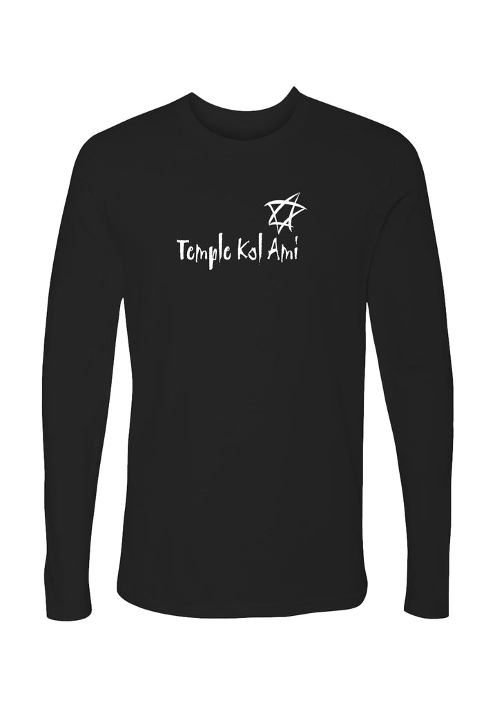 Temple Kol Ami unisex long-sleeve t-shirt (black) - front