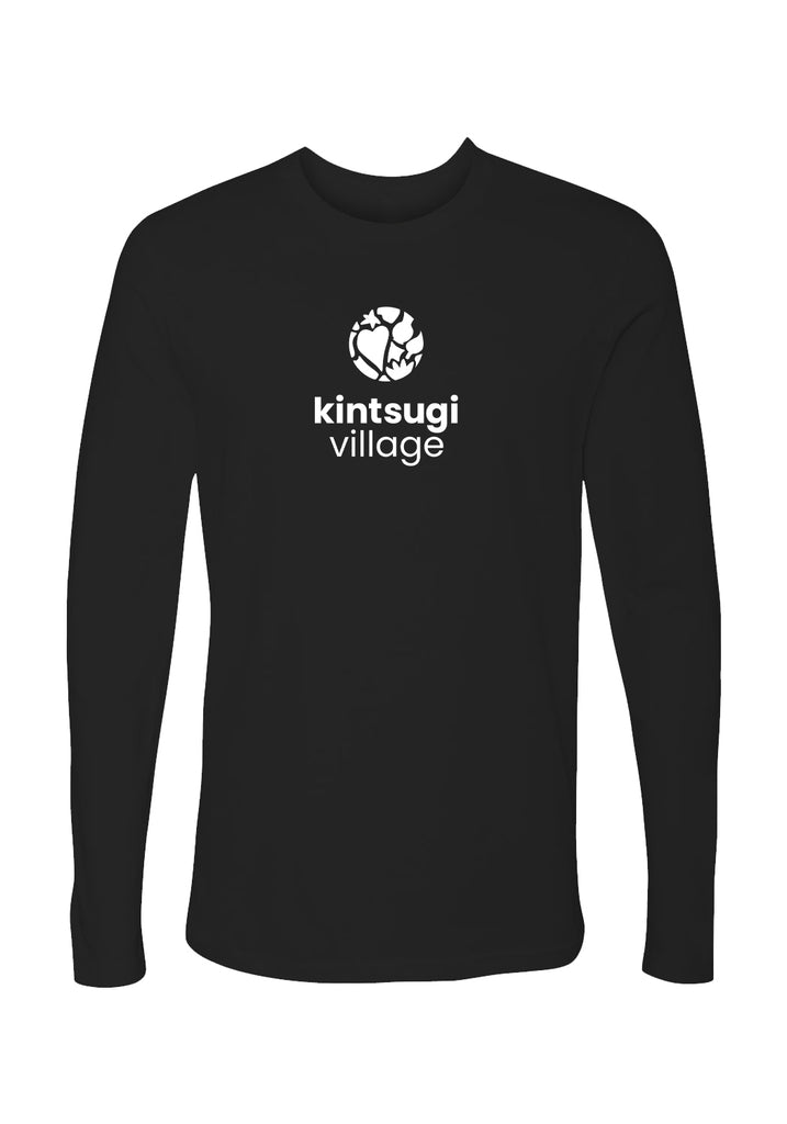 Kintsugi Village unisex long-sleeve t-shirt (black) - front
