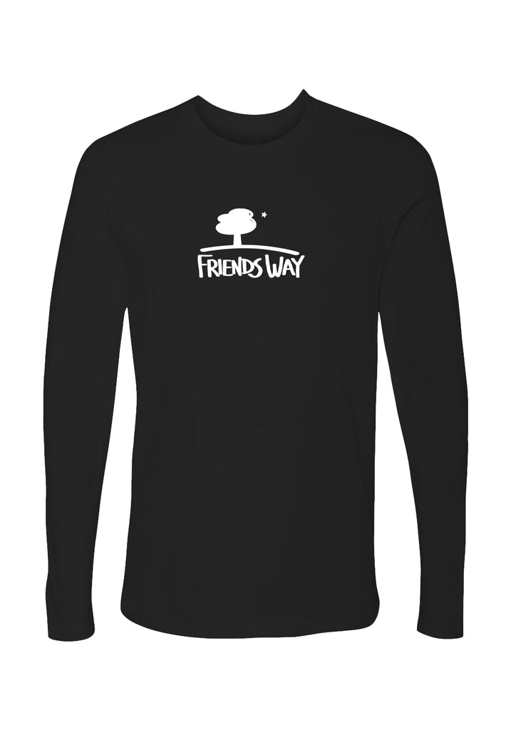 Friends Way unisex long-sleeve t-shirt (black) - front