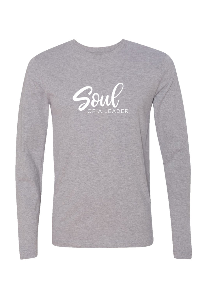 SOAL Leadership Institute unisex long-sleeve t-shirt (gray) - front