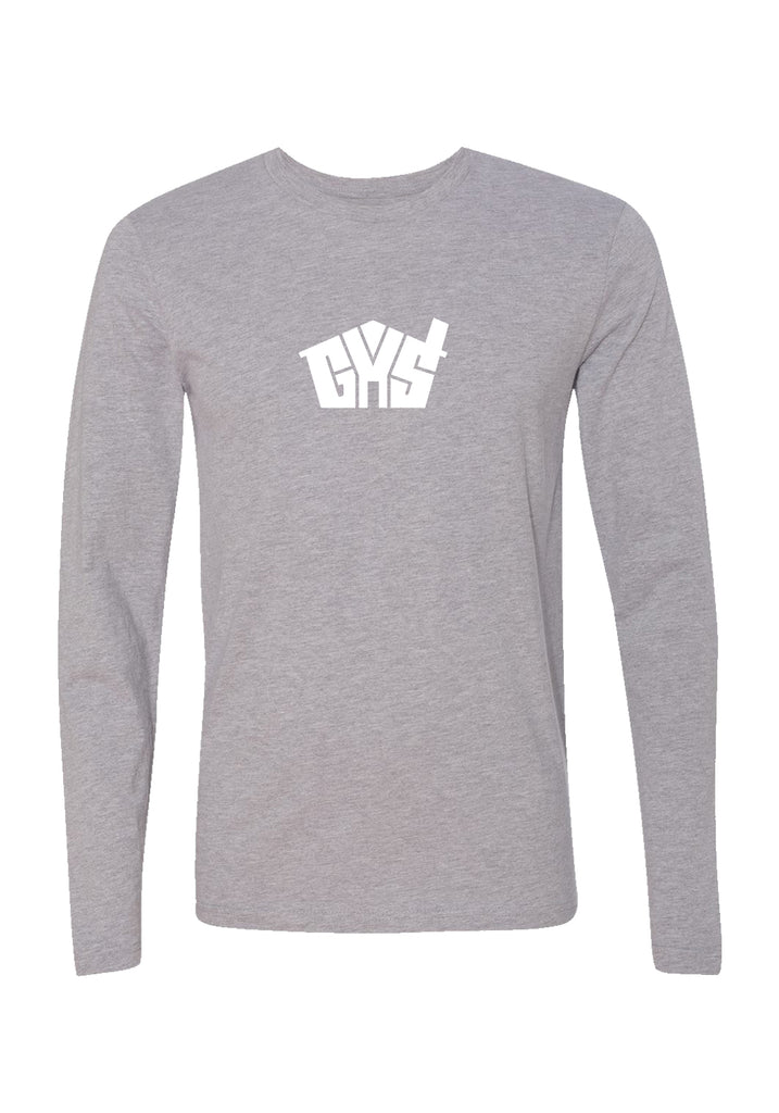 Glencoe Youth Services unisex long-sleeve t-shirt (gray) - front