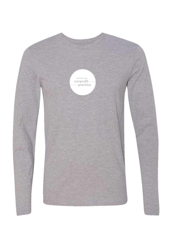 Institute For Nonprofit Practice unisex long-sleeve t-shirt (gray) - front