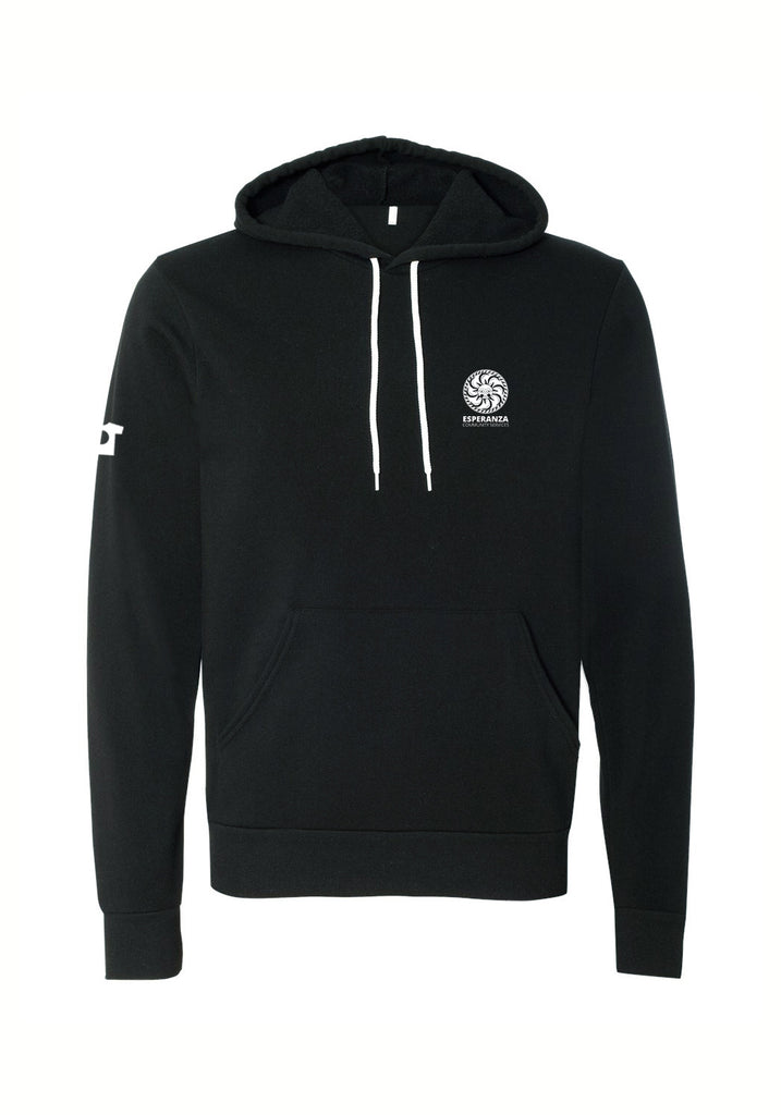 Esperanza Community Services unisex pullover hoodie (black) - front