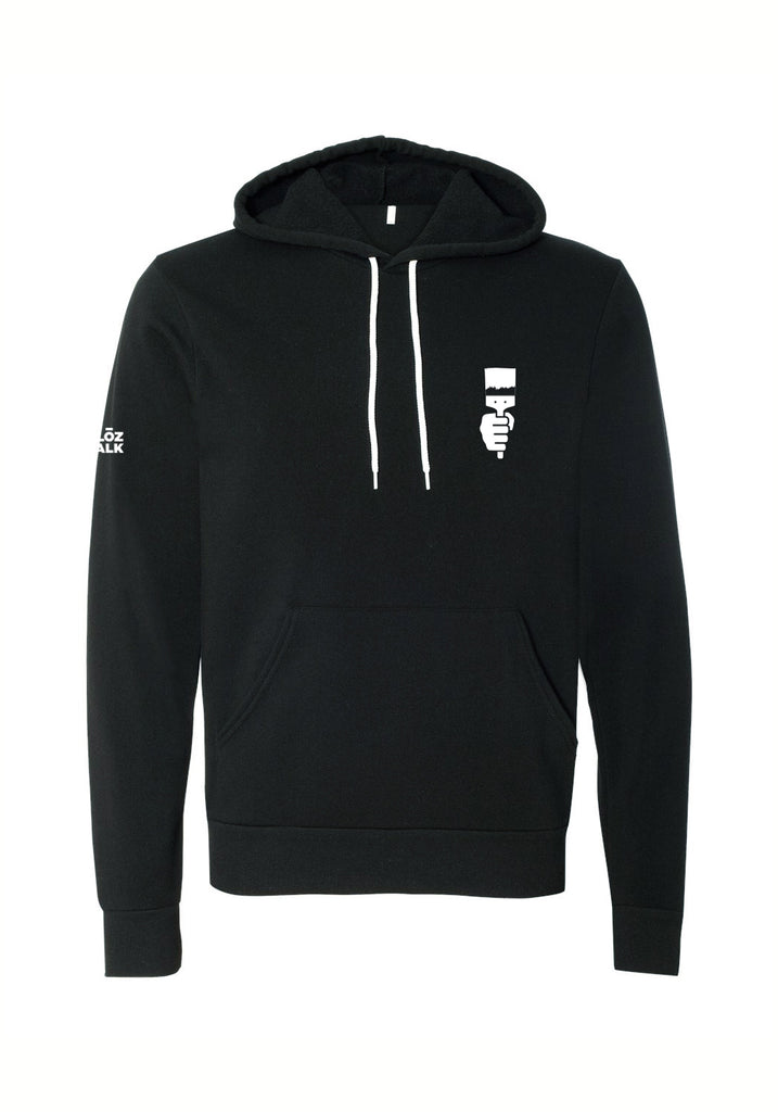 Project Color Corps unisex pullover hoodie (black) - front