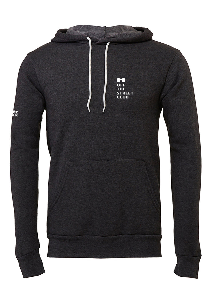 Off The Street Club unisex pullover hoodie (gray) - front