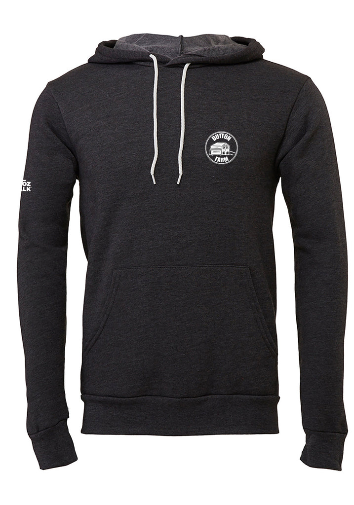 Dutton Farm unisex pullover hoodie (gray) - front