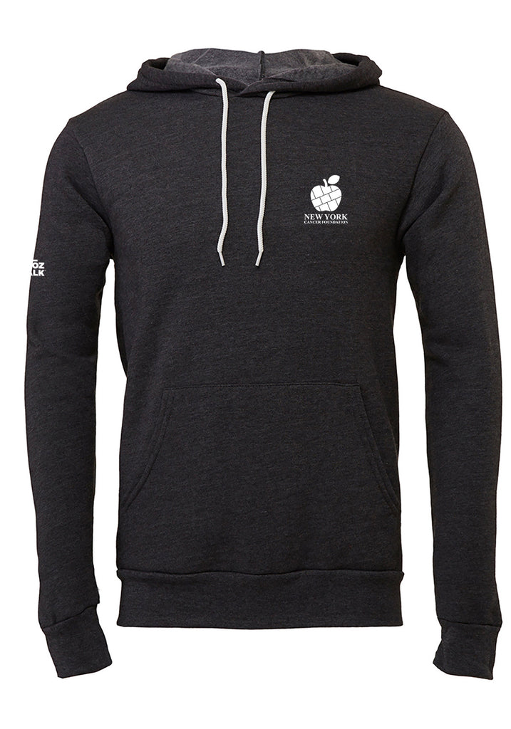 New York Cancer Foundation unisex pullover hoodie (gray) - front