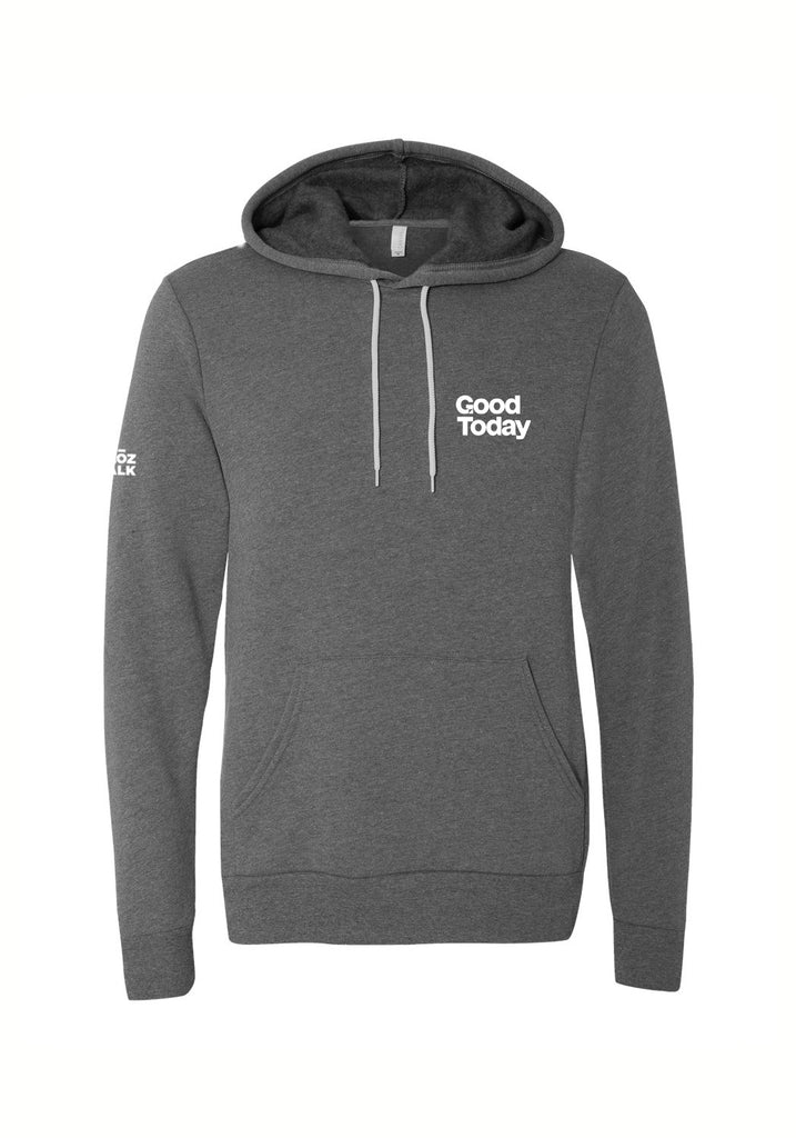 GoodToday unisex pullover hoodie (gray) - front