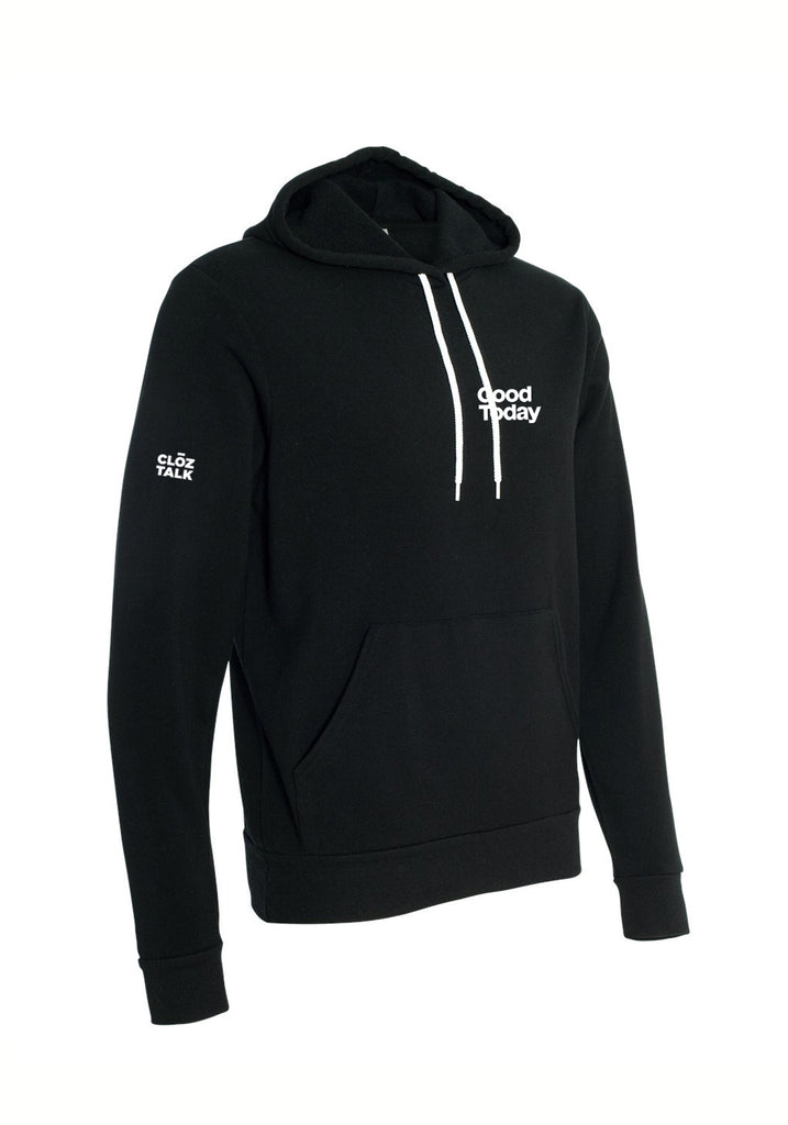 GoodToday unisex pullover hoodie (black) - side