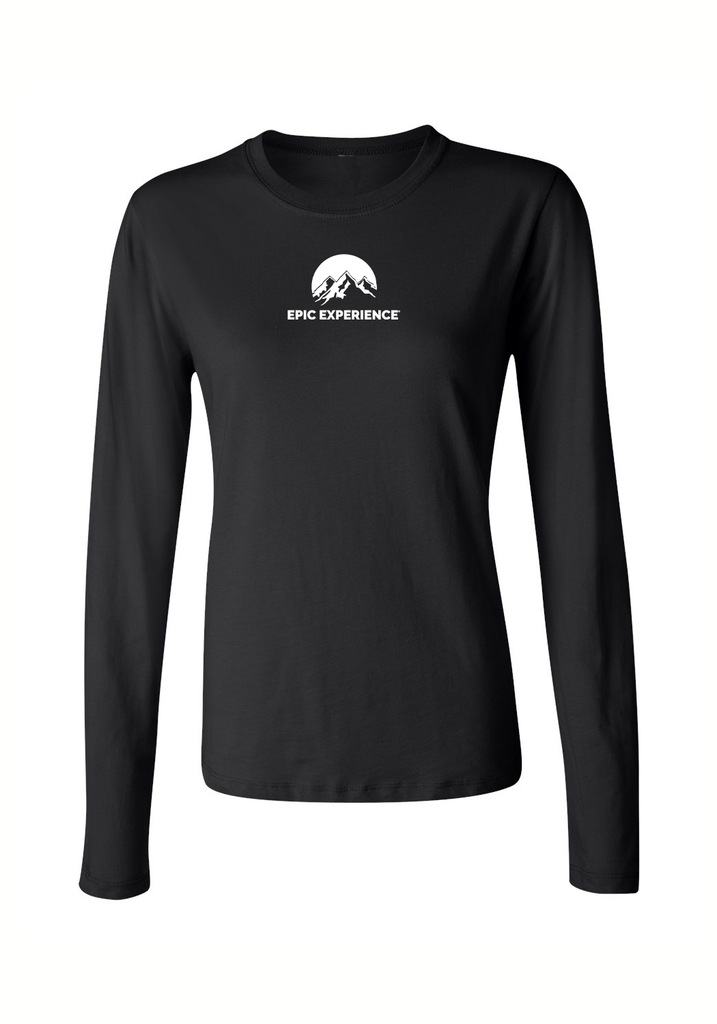 Epic Experience women's long-sleeve t-shirt (black) - front