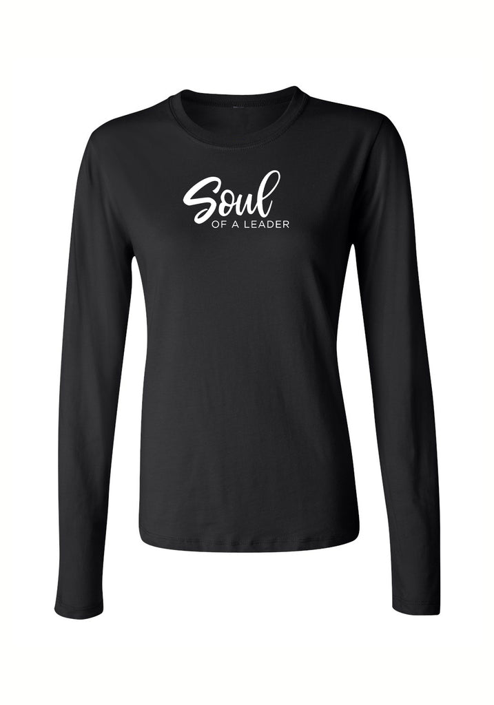 SOAL Leadership Institute women's long-sleeve t-shirt (black) - front