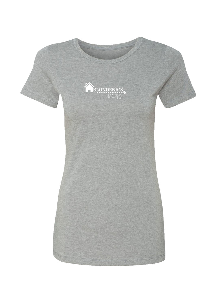 Blondena's HEIRS women's t-shirt (gray) - front