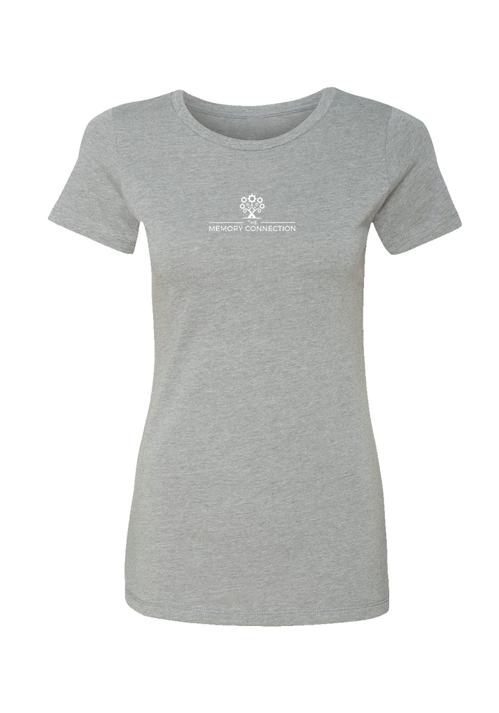 The Memory Connection women's t-shirt (gray) - front