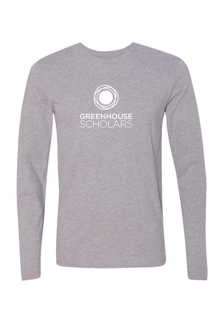 Greenhouse Scholars unisex long-sleeve t-shirt (gray) - front