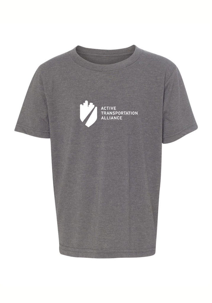 Active Transportation Alliance kids t-shirt (gray) - front