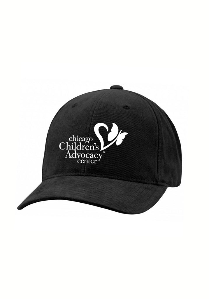 Chicago Children's Advocacy Center unisex adjustable baseball cap (black) - front