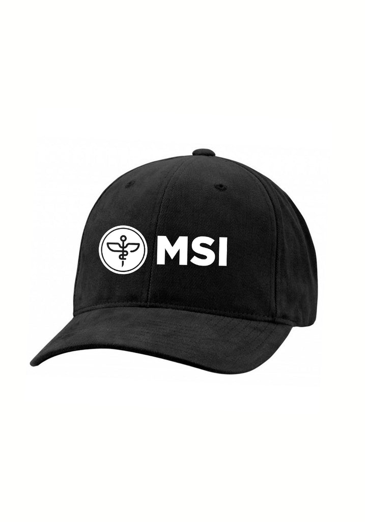 Mobile Surgery International unisex adjustable baseball cap (black) - front