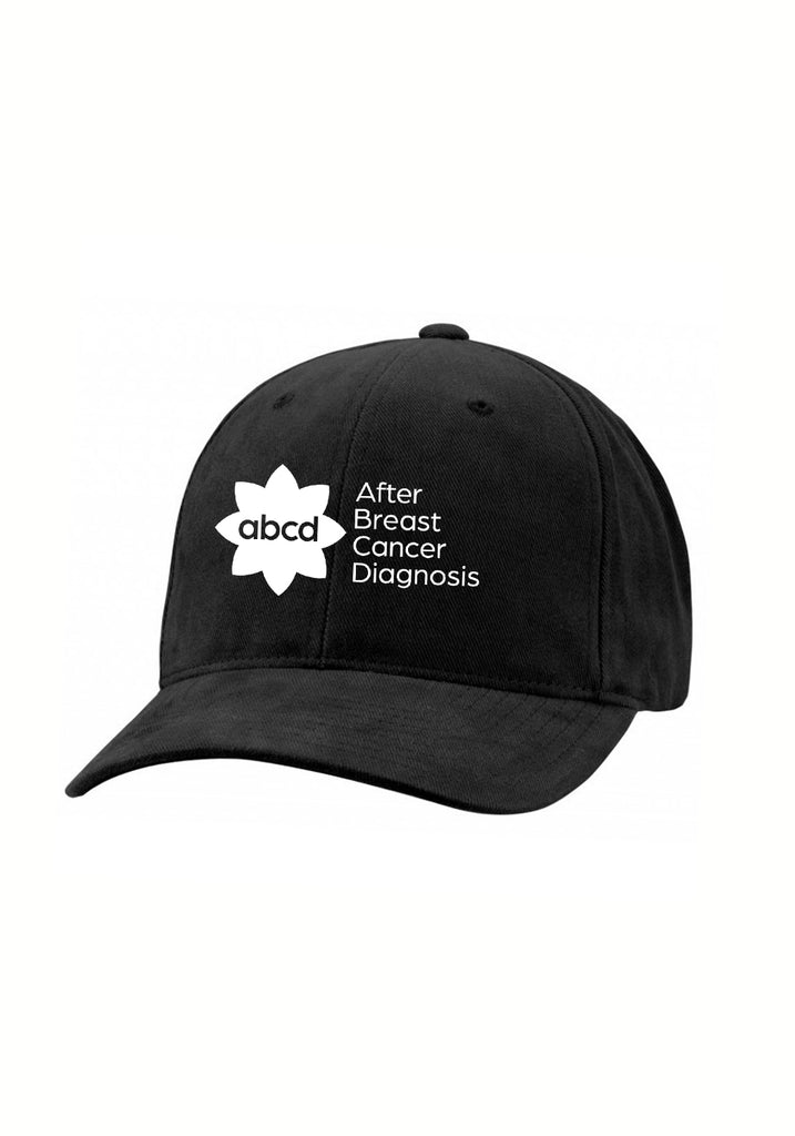 ABCD unisex adjustable baseball cap (black) - front