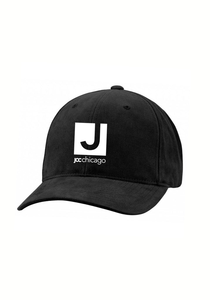 JCC Chicago unisex adjustable baseball cap (black) - front