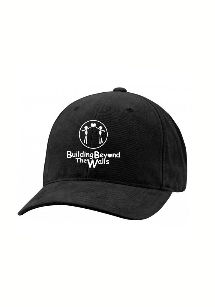 Building Beyond The Walls unisex adjustable baseball cap (black) - front
