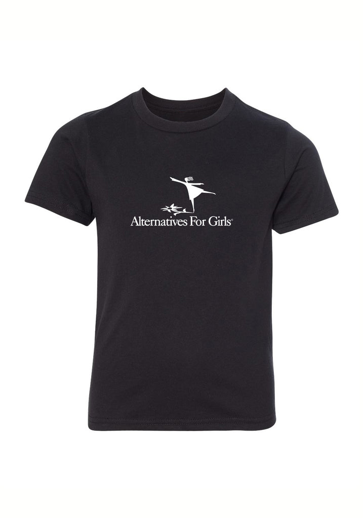 Alternatives For Girls kids t-shirt (black) - front