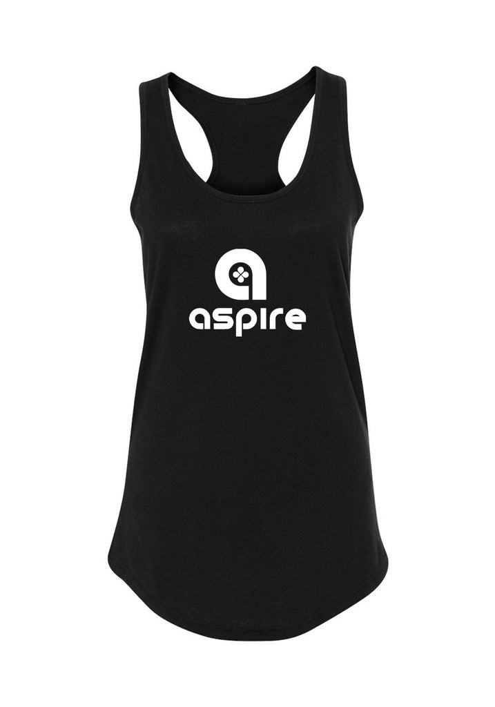 Aspire women's tank top (black) - front