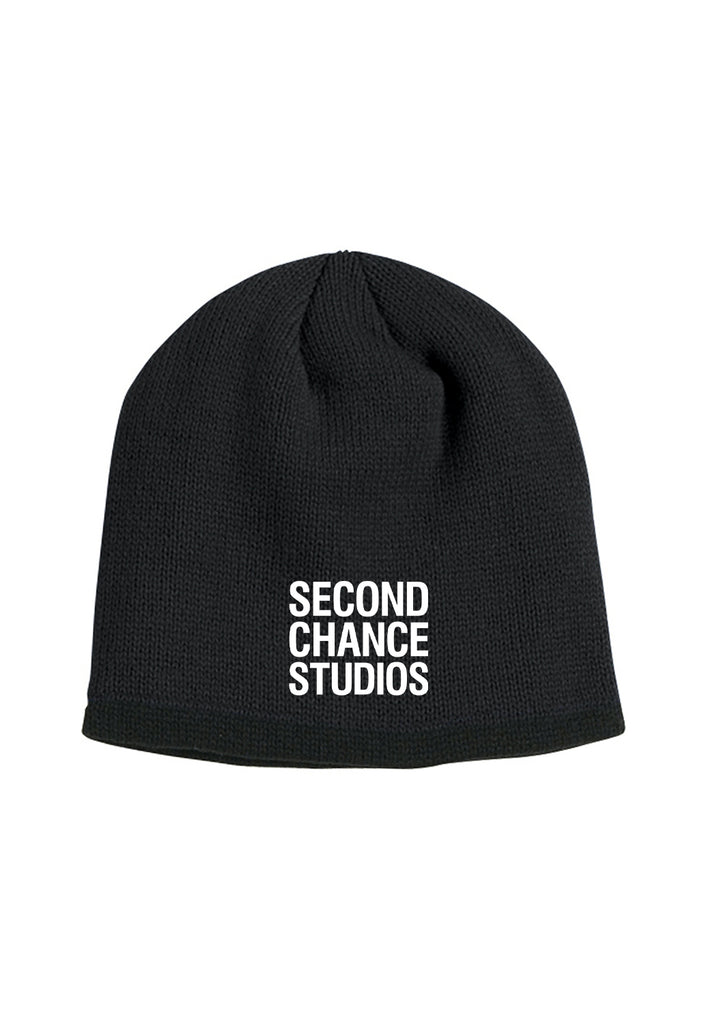 Second Chance Studios unisex winter hat (black) - front