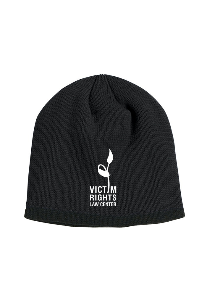 Victim Rights Law Center unisex winter hat (black) - front