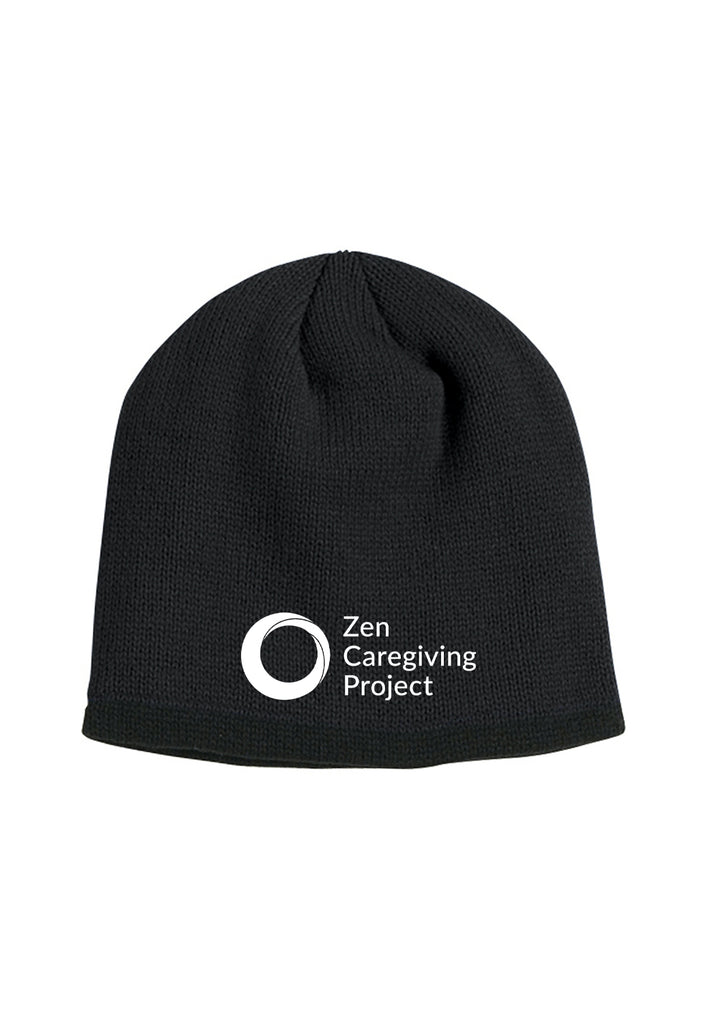 Zen Caregiving Project unisex winter hat (black) - front