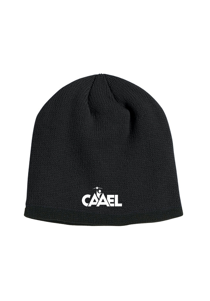 CAAEL unisex winter hat (black) - front