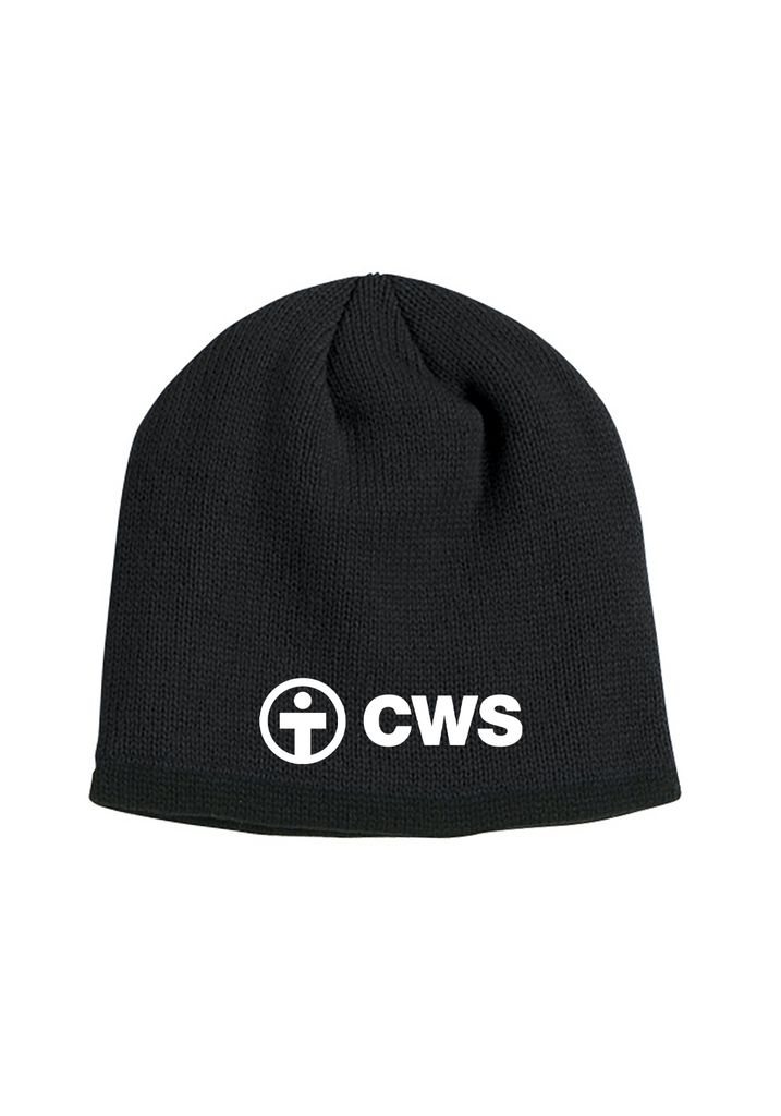 Church World Service unisex winter hat (black) - front