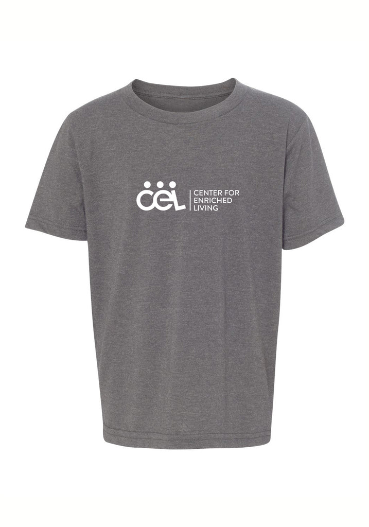 Center For Enriched Living kids t-shirt (gray) - front