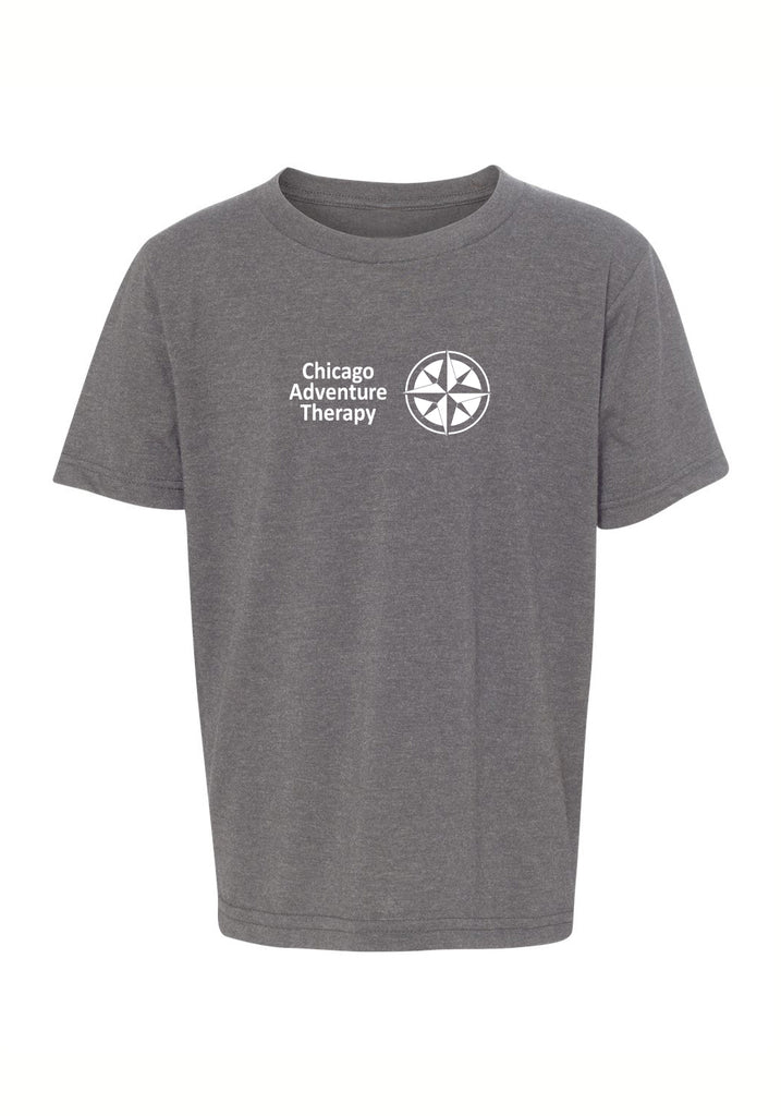 Chicago Adventure Therapy kids t-shirt (gray) - front