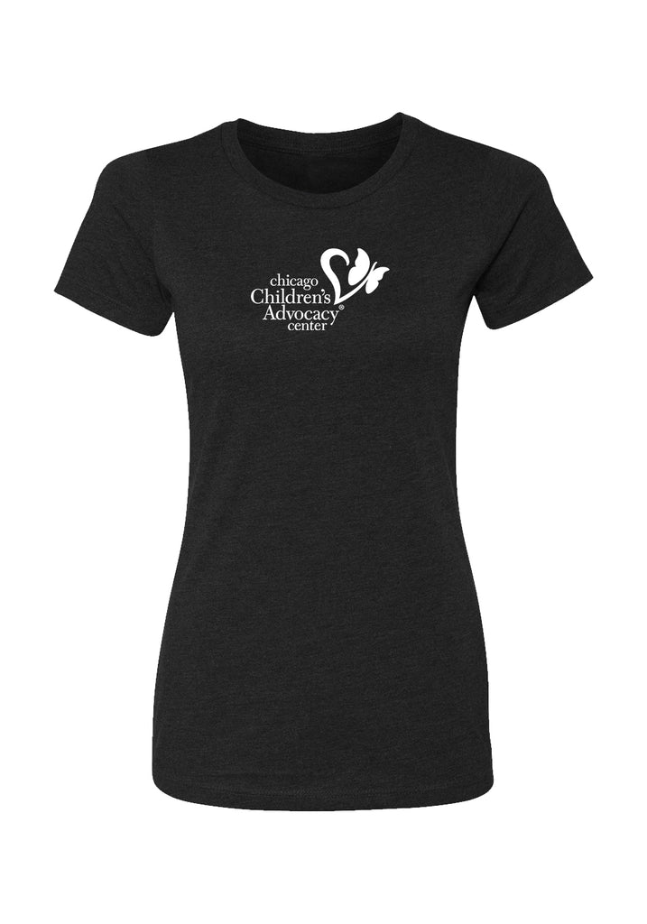 Chicago Children's Advocacy Center women's t-shirt (black) - front