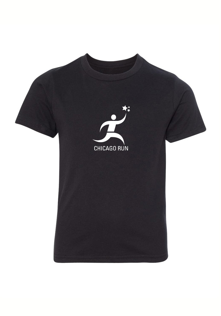 Chicago Run kids t-shirt (black) - front