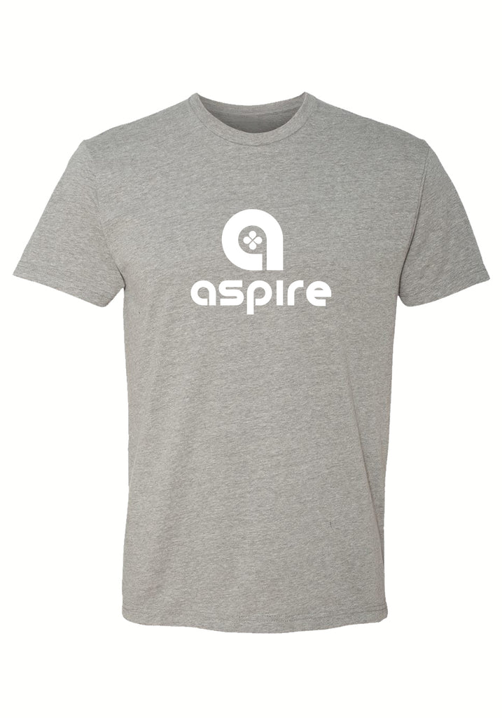 Aspire men's t-shirt (gray) - front