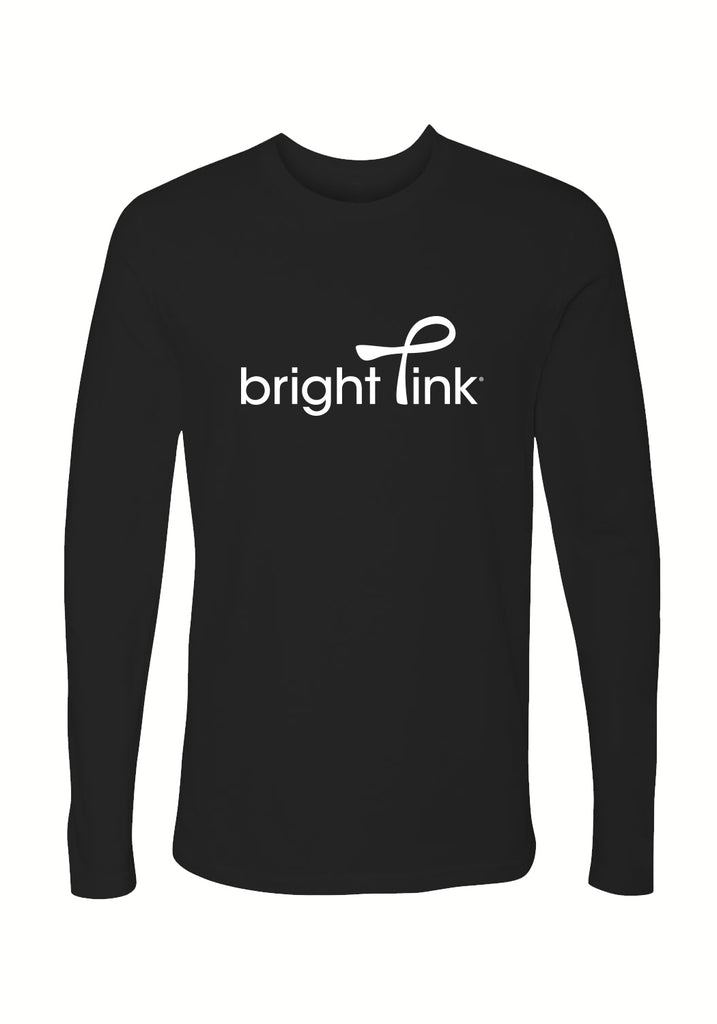 Bright Pink unisex long-sleeve t-shirt (black) - front
