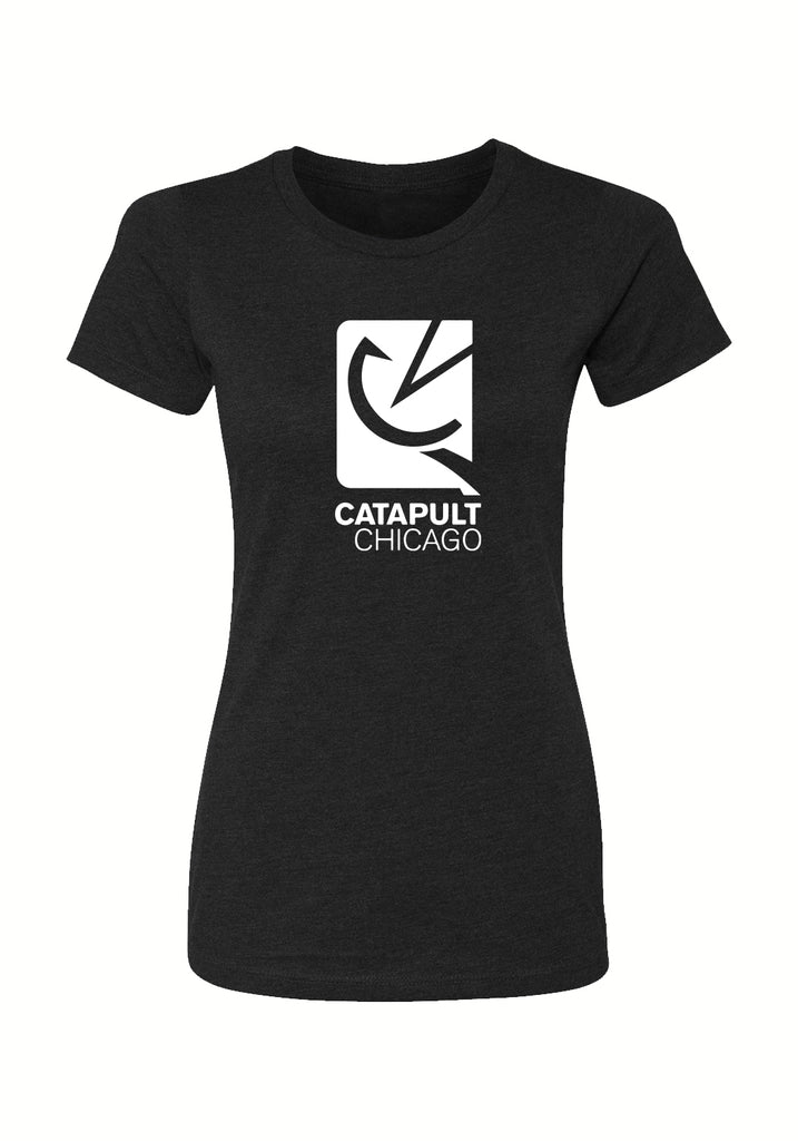 Catapult Chicago women's t-shirt (black) - front