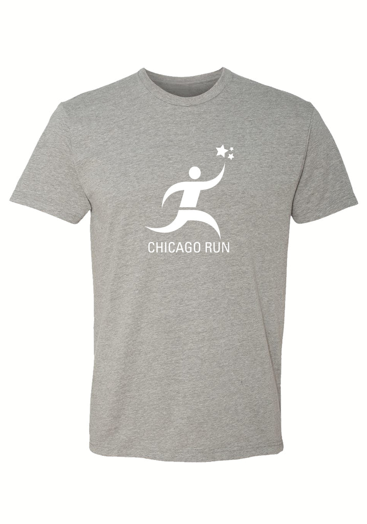 Chicago Run men's t-shirt (gray) - front