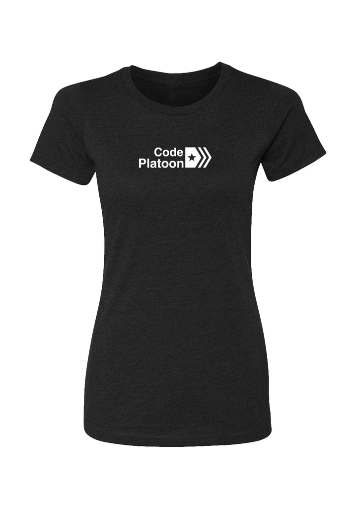 Code Platoon women's t-shirt (black) - front