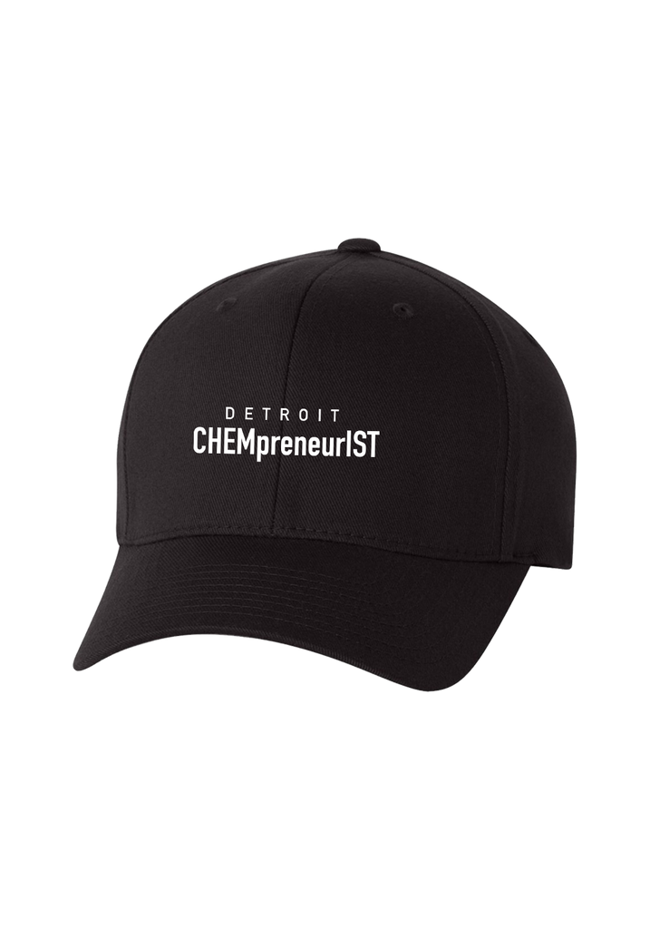 Detroit CHEMpreneurIST unisex fitted baseball cap (black) - front