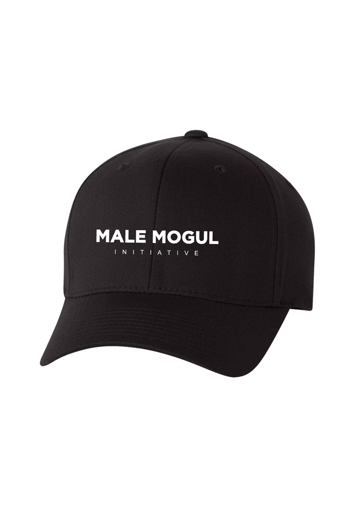 Male Mogul Initiative unisex fitted baseball cap (black) - front