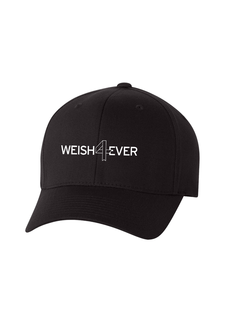 Weish4Ever unisex fitted baseball cap (black) - front