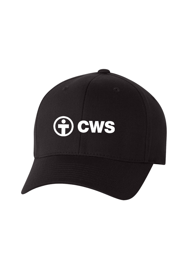 Church World Service unisex fitted baseball cap (black) - front