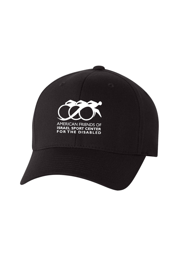 American Friends Of Israel Sport Center For The Disabled unisex fitted baseball cap (black) - front