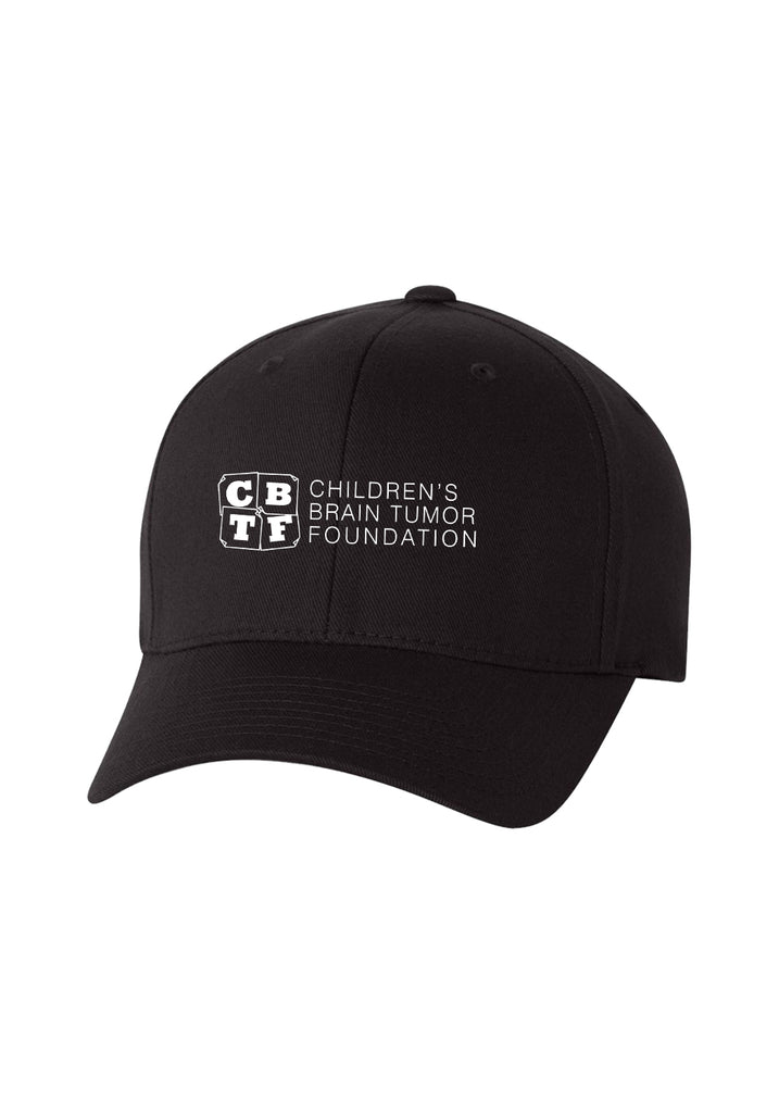 Children's Brain Tumor Foundation unisex fitted baseball cap (black) - front
