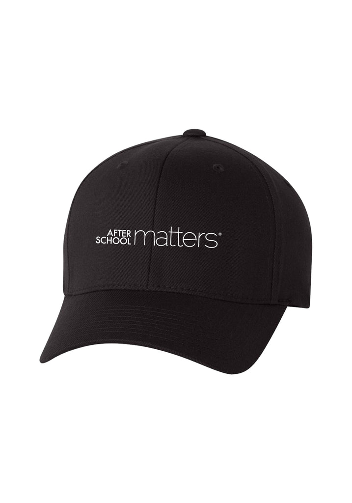 After School Matters unisex fitted baseball cap (black) - front